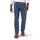 Sondergrößentyp: Standard. Lee Riders Indigo Herren Regular Fit Jeans, Stonewash, 34W / 34L