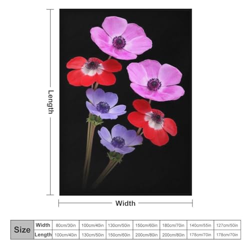 Couvertures en fleurs le cadeau douillet et chaleureux - 6
