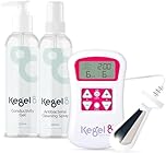 Kegel8 Tight and Tone Electronic Pelvic Care Pack with 9 Programmes for Incontinence Includes Electric Toner Conductivity Gel and Antibacterial Cleaning Spray for Strength Recovery and Support