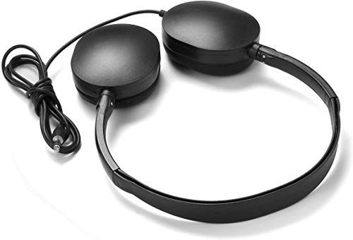 Bulk Headphones 4 Pack Headphones for Kids -YMJ(Y7 Black Color) Earphones Earbuds for Kids,Students, Libraries, Laboratories (Black) â€¦