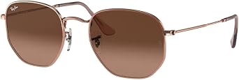 نظارات شمسية Ray-Ban RB3548N سداسية للرجال والنساء +حزمة مع مجموعة نظارات ملحقة