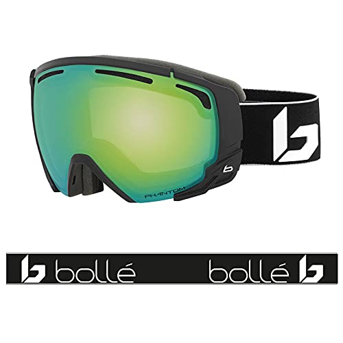 Bollé Supreme Otg Snow Goggle - Matte Black Corp | Phantom Green Emerald #TOP1