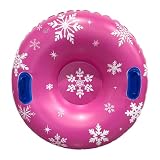 Aufblasbarer Schlitten für den Winter, aufblasbar, robust | Winterschlittenrohr für Familienspaß, Skifahren, Garten, Hügel, Berge, Hütte, Camping, Outdoor