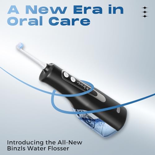 Portable Water Dental Flosser – Powerful 300ML Cordless Oral Irrigator (4 Modes, IPX7 Waterproof) - Image 3