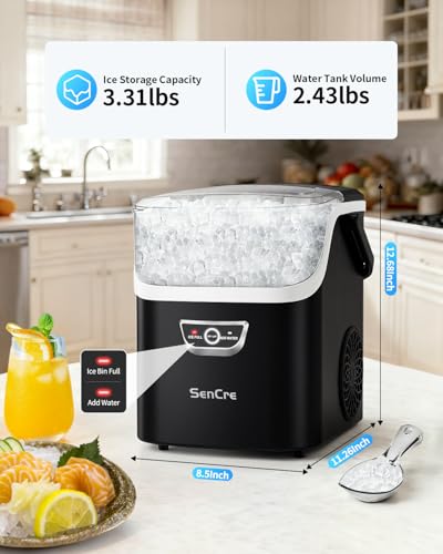 Countertop Nugget Ice Maker Machine