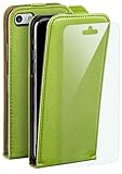ACCESORIOS PREMIUM: El Flip-Case y el Display Film compatible con el iPhone 5c ofrecen cada uno el mejor complemento. El smartphone es sólido y seguro por ambos lados, cómodo y elegante.