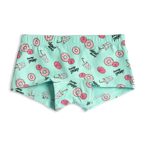 Image of Real Basics Girls Cotton Boxer Boyshorts Panties Underwear for Kids (Multicolor) Pack of 3