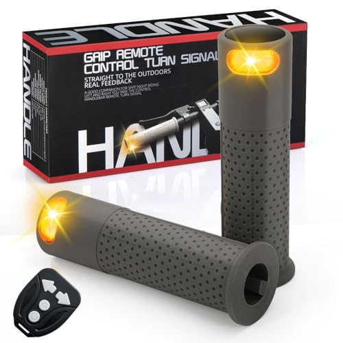 YINUOHUA E Scooter Blinker, Mango de Eléctrico con Carga USB y Mando a Distancia, Compatible con Xiaomi M365/Pro2/1S Ninebot ES1 ES2 ES4 G30, Empuñaduras Suaves