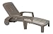 Produktbild Grosfillex Fidji Evolution Liege, Taupe, 109 x 73 x 42 cm
