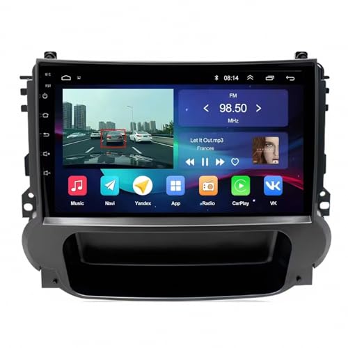 Radio Coche 2 DIN para Chevrolet Malibu con Siri y Mirror Link Multimedia