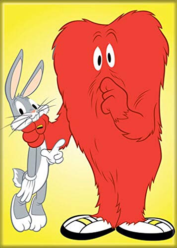 Imán Looney Tunes Bugs Bunny & Gossamer Ata-Boy 2.5"x3.5" miniatura 1