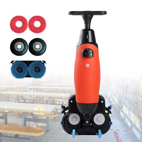 UORDBY Minifregadora de Pisos automática de Grado Comercial de 17'. Olvídate de la fregona y llega a Todos los rincones con la Mini oficinas, almacenes o Tiendas minoristas