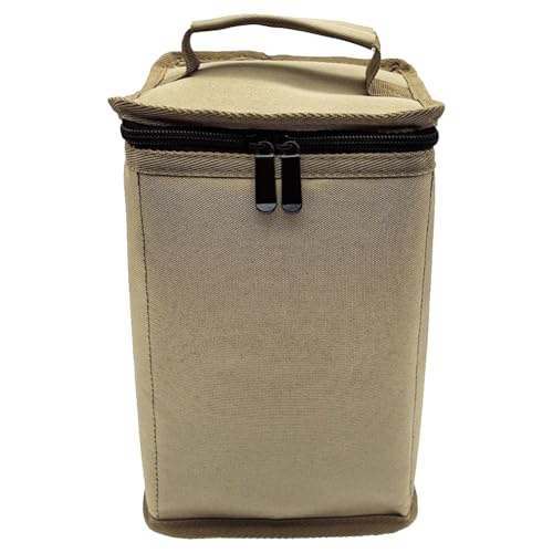 DAMAIAZG Funda para depósito de combustible de butano, tela Oxford 600D, bolsa protectora de gas, anticolisión, linterna de camping, bolsa de gas con asa para acampar al aire libre, cocina, viajes,