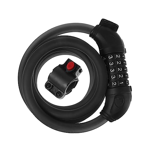 Cadenas à code réinitialisable et chaîne robuste de vélo Toddmomy pour haute protection - 2