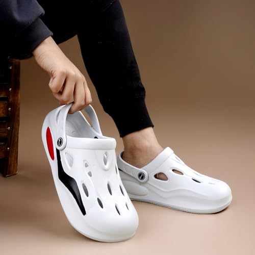 Image of Slip-On Rocket Clogs | Unisex | Lightweight | Adjustable Back