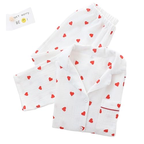 JosuE Ensemble Pyjama Coton Blanc Medium
