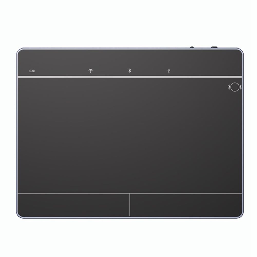 Panel Táctil con Cable e Inalámbrico para PC y Portátiles. Trackpad Recargable con Bluetooth y USB para 10/11.