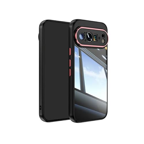CYBERGARAGE�EFor Pixel 11 �N���A�P�[�X �w�ʓ��� TPU+�v���X�`�b�N ���� ������� �V���v��(�u���b�N���b�h)