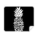 Be a Pineapple Stand Tall Quote Black Cleaning Cloth Screen Cleaner 2pcs Suede Fabric