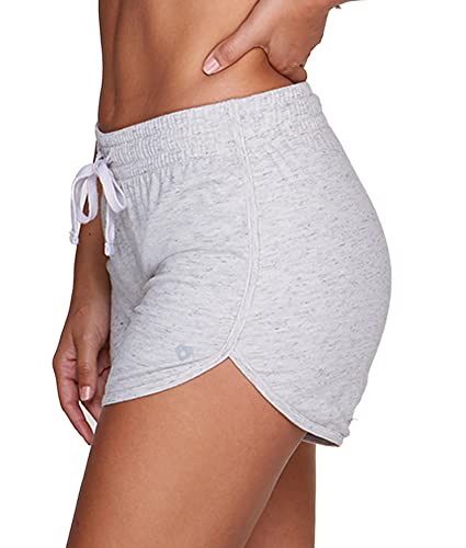 Colosseum Active Women's Simone Cotton Blend Yoga And Running Short (Vanilla Cream, Medium) #TOP1
