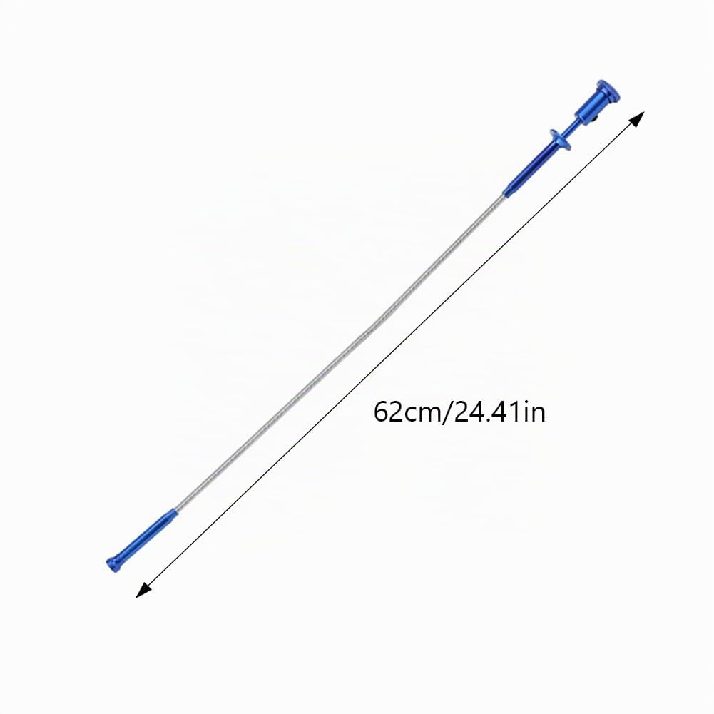 Artiglio Asta Magnetica Pick Up Strumento con LED Luce Utensili Flessibili, 4 Griffe Pinza Telescopica Afferra Oggetti Asta Pieghevole Pulizia dei Tubi Lunghi Strumento Raccogliere Grabber