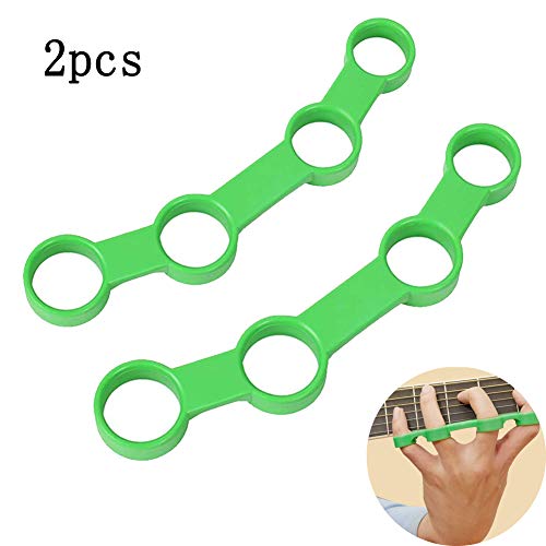 Finger Span Trainer,Entrenador de fuerza de camilla de dedo de mano, Fortalecedor de agarre portátil para ejercitador de dedos para guitarra, bajo, piano o terapia (L)