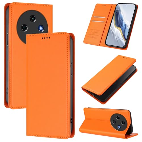 �X�}�z�P�[�X �Ή��@�� for Oukitel C5 2025 �yRFID�Ւf�@�\�z�y�J�[�h�z���_�[�t���}�O�l�b�g�J���t���b�v�X�^���h�z�X�}�z�P�[�X Orange