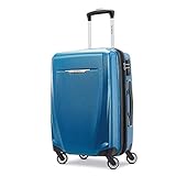Samsonite Winfield 3 DLX Hardside Expandable Luggage with Spinners, Blue/Navy, Carry-On 20-Inch