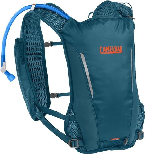 CamelBak Trail Run Hydration Vest with 34oz Capacity, Lightweight Breathable Design and Storage for Trail Running and Training, Corsair Teal 2.0 by CamelBak - Used condition - US$58.13