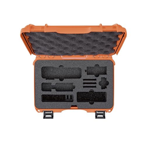 Image of Nanuk 909 Waterproof Hard Case with Custom Foam for DJI Osmo Pocket 3, Orange