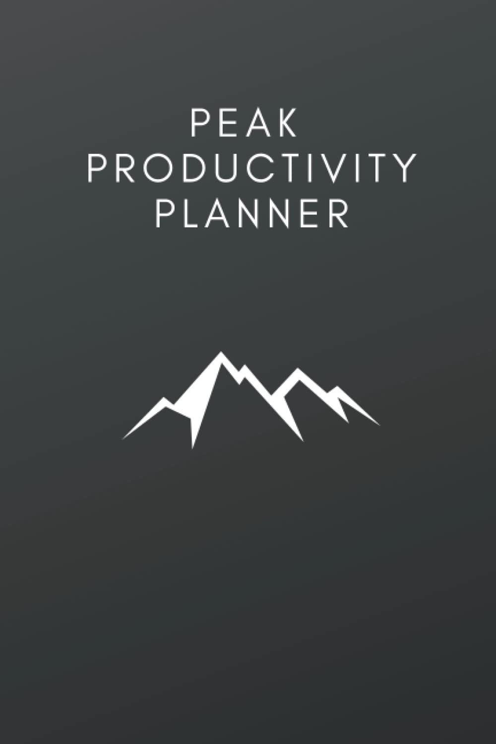 The Peak Productivity Planner: 10X Your Productivity In 10 Weeks