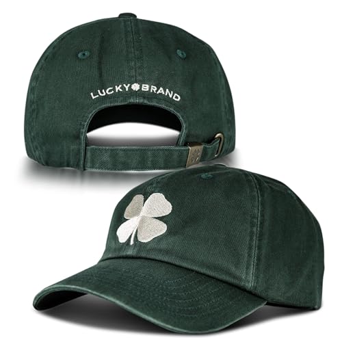Image of Lucky Brand Classic Cotton Adjustable | Dad Hat | Baseball Cap | Golf | Fishing | Low Profile | 5 Panel Design