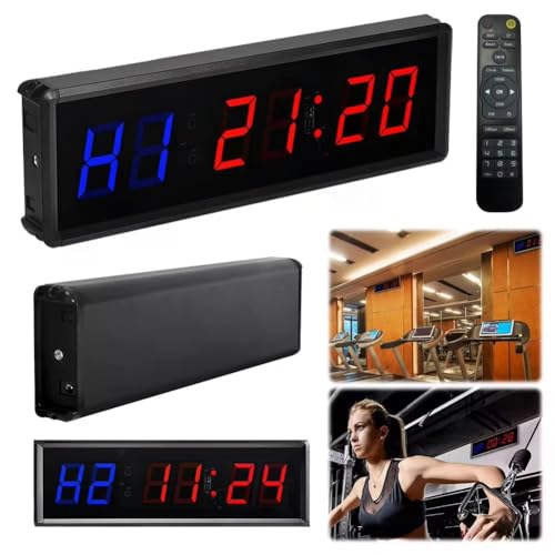 Minuteur de fitness multifonctionnel portable avec télécommande pour boxe