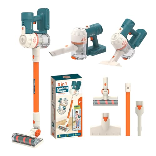 Gordengdy Kids Vacuum Cleaner Toys That Really Works,Gordengdy Cordless Kids Cleaning Set For Toddlers cover