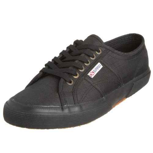 Superga S003TM0 - Zapatillas de Deporte de Nailon Unisex, Color Negro, Talla 47.5