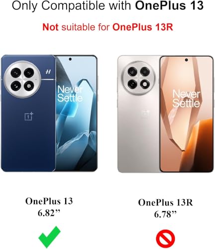 Image of REALCASE Silicone Oneplus 13 5G Back Cover Case, Scratch Resistant Protective Crystal Clear Transparent Shock Proof Bumper Back Cover Case for Oneplus 13 5G