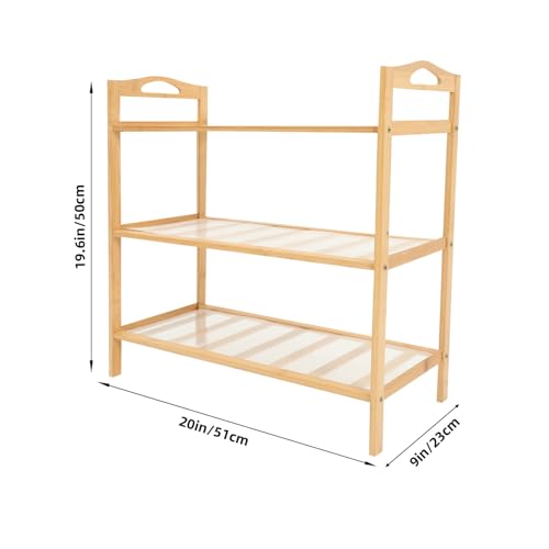 Étagère à chaussures multi-niveaux pour entrée et dortoir
