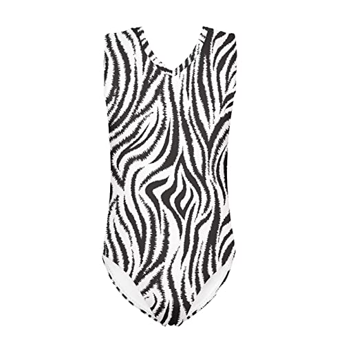 Girls' Gymnastics Leotard Ballet Dance Swimwear One Piece for 3-14 Years Kids
