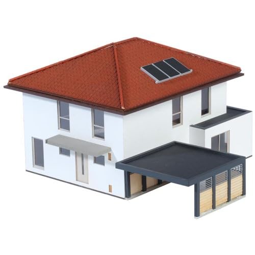 38336 Kubushaus Mia mit Carport - Polyplate Bausatz