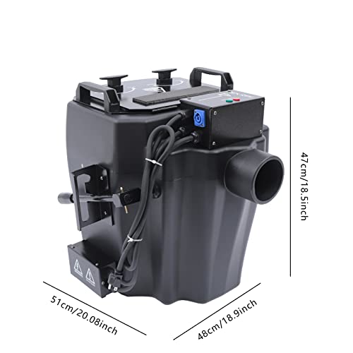 Máquina de humo seco 4000W para escenario 110V miniatura 2