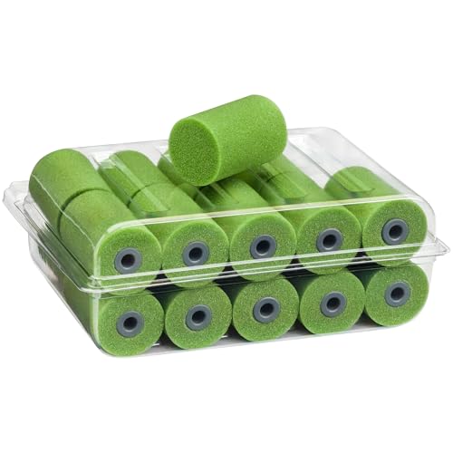 Colorus Lackierset 20x Schaumwalze 5 cm superfein gerade 2x Wanne 1x Bügel – Ansicht 2