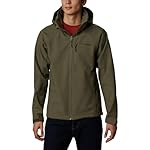 Columbia Chaqueta Softshell para Hombre, Cascade R...: Ideal para días de lluvia gracias a su tejido resistente al agua Práctica para todas las estaciones gracias a su capucha para tormenta ajustable y desmontable Puños ajustables y dobladillo con cordón ajustable Bolsillos con cremallera en el pecho y e...