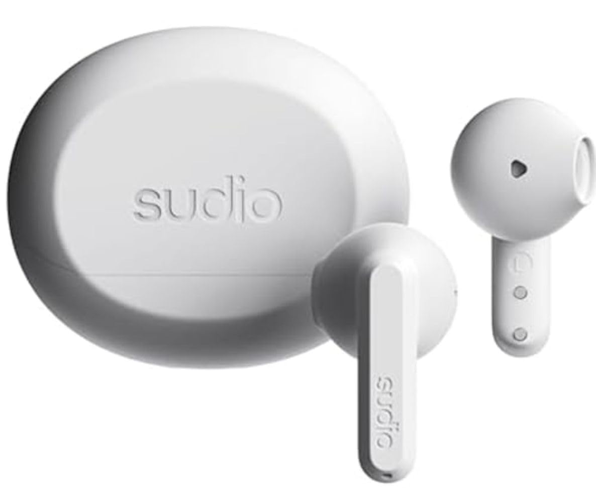 Amazon.co.jp: SUDIO A3 (ブライトホワイト) ワイヤレスイヤホン