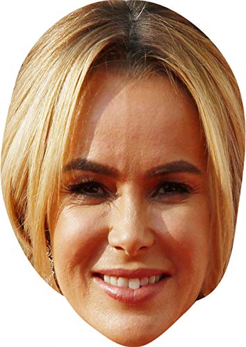 FoxyPrinting Amanda Holden MH 2018 Tv Celebrity Cardboard Party Face Mask Fancy Dress