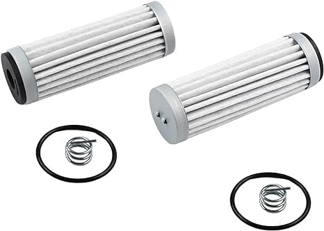 2Pcs 99mm Transmission Oil Filters MIA881446 for John Deere Transmission Hydro System Tuff Torq Hydrostatic X540 Z-TRAK GX255 GX325 GX335 GX345 Lawn Mowers AM131102 187Q0699150