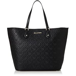 [メゾン ド フルール] モノグラムビッグトートバッグ レディース 8A22F0J3200 ブラック" 
