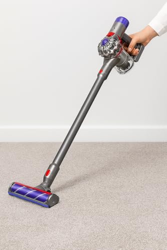 dyson V8 Animal+ Cord-Free Vacuum, Iron/Sprayed Nickel/Purple (Renewed)