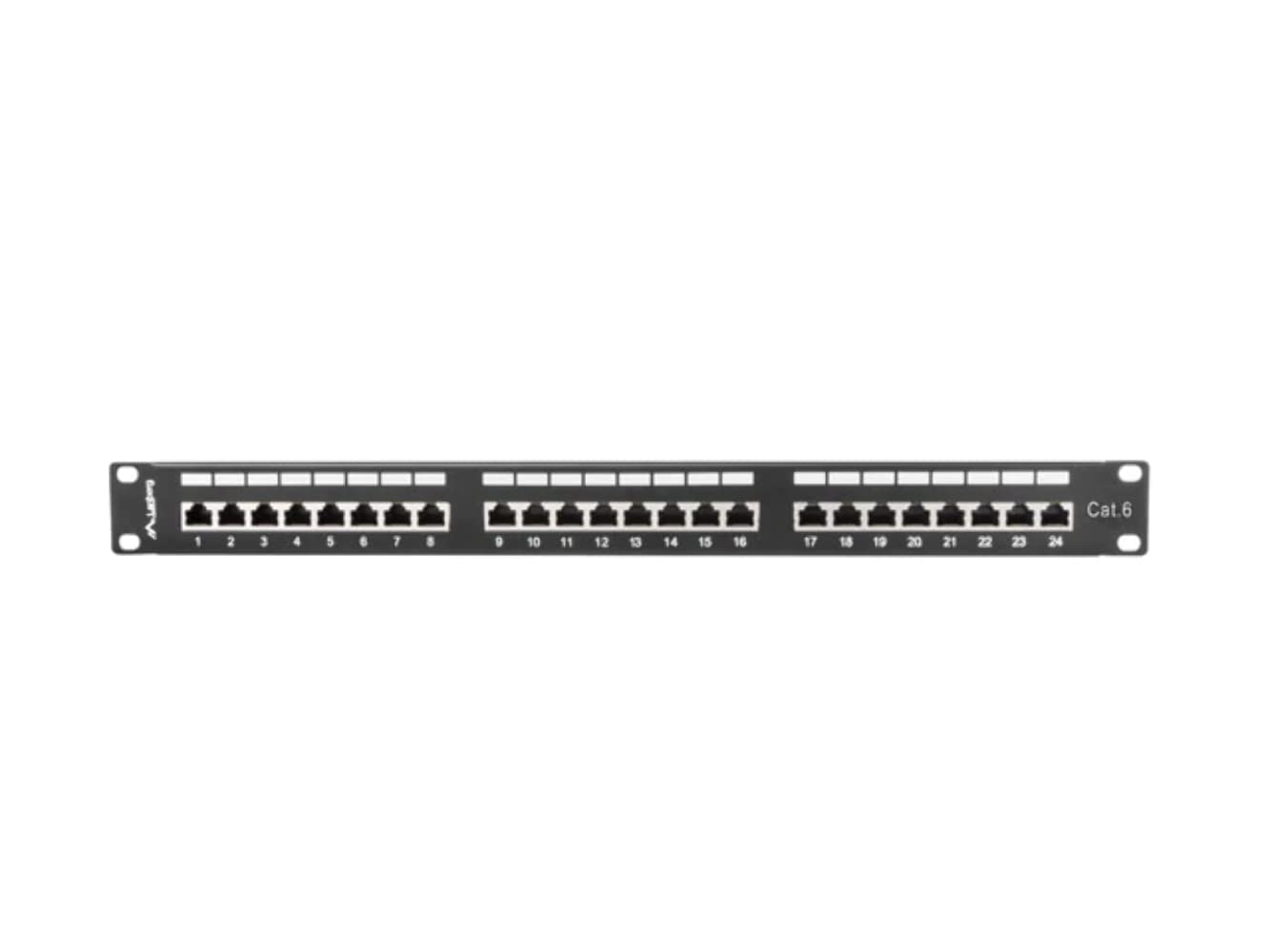 Image secondaire de LANBERG Patch Panel PPU6-0024-B 24 Ports CATEGORIA 6 19 0.5U Noir