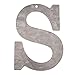 Produktbild Metall Buchstabe S, verzinkt Höhe 12 cm Alphabet - Initialien