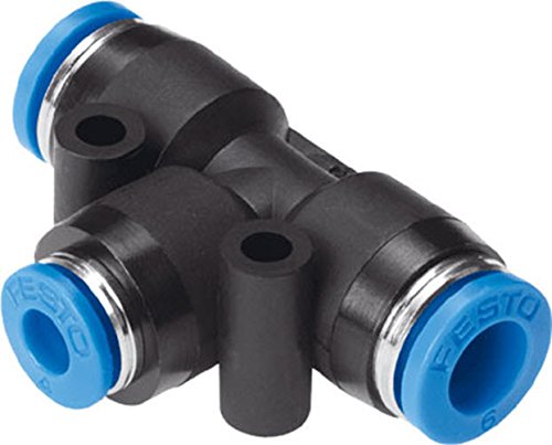 153134 QST-6-4 Push-in T-Fitting, 2.3 mm Inside Diameter Minimum Order Requirement 10 / Order in Multiple of 10